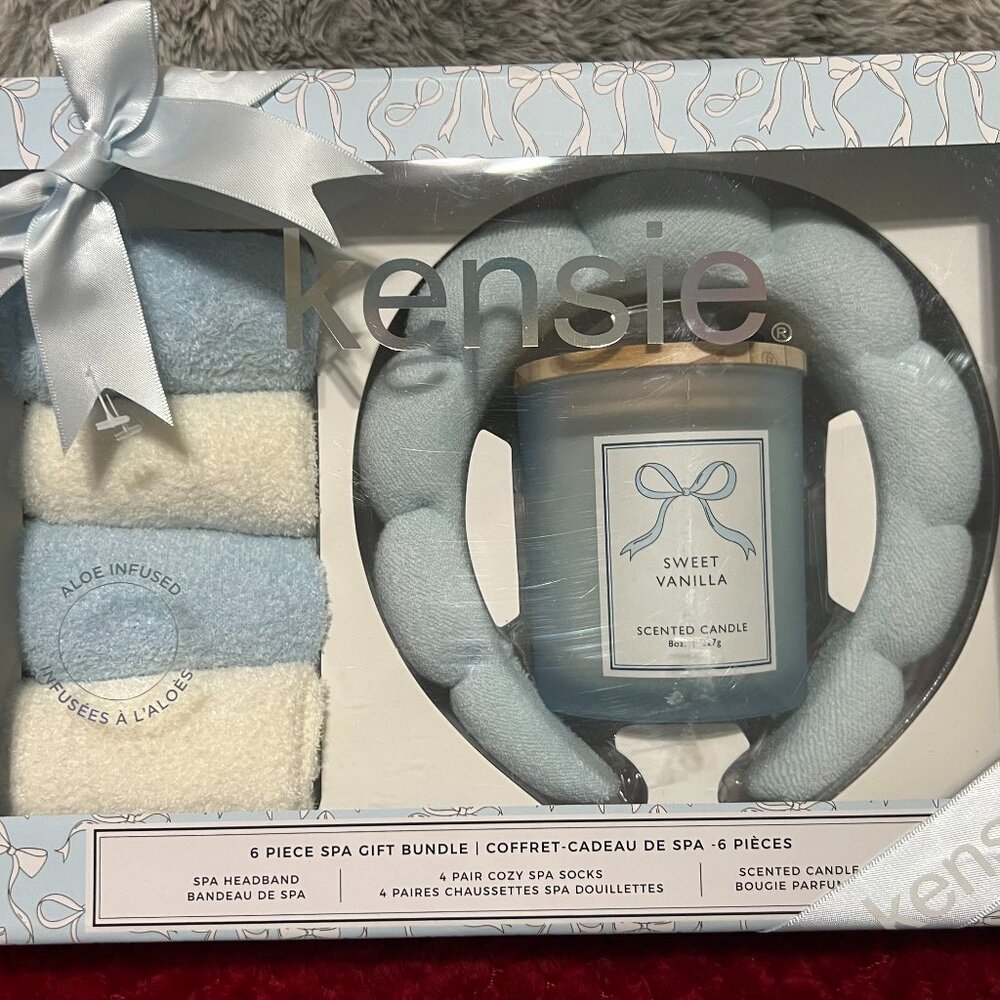 KENSIE ALOE BEAUTIFUL SPA COLLECTION - Blue